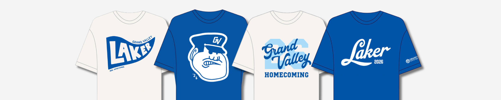 GVSU Homecoming T-shirts 4 designs